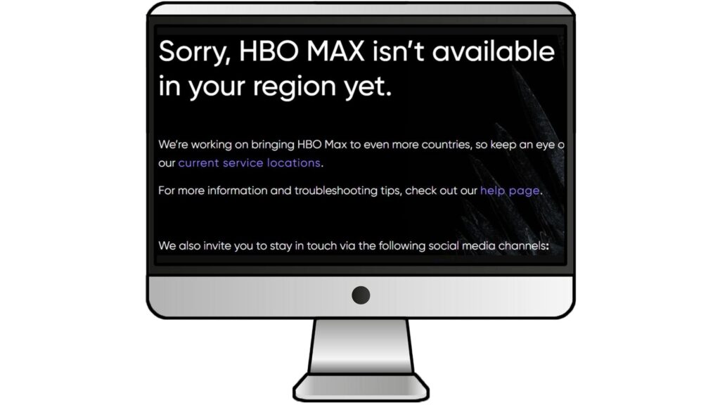 通常、日本からアメリカのHBO Maxにアクセスできない