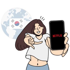 VPNを利用すれば、Netflixを韓国版に変更することができる